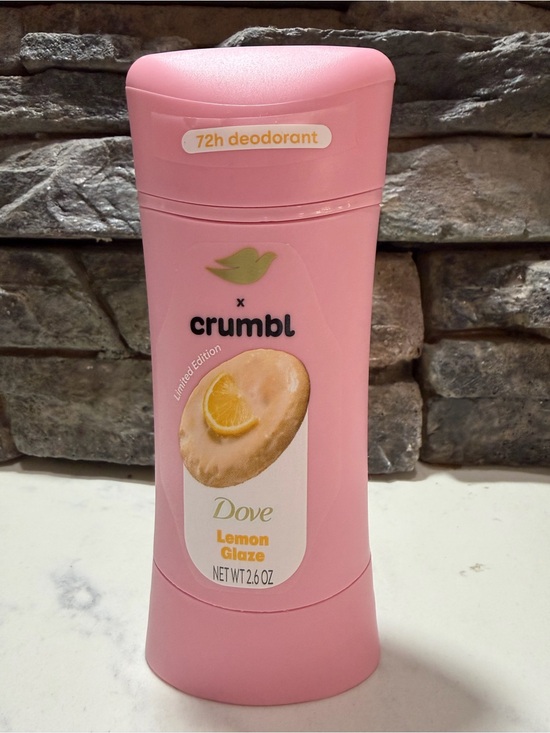 Dove Other - Dove x Crumbl Lemon Glaze 72H Deodorant - Pink Stick